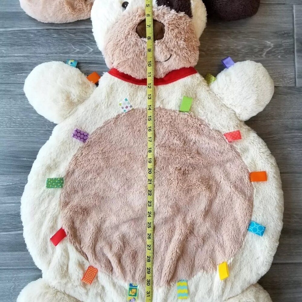 TAGGIES MARY MEYER DOG PLUSH "BUDDY" BABY FLOOR PLAY MAT LARGE 32" x 23" RETIRED - Picture 5 of 10
